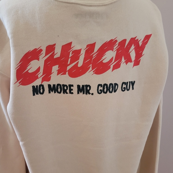 Horror Chucky Wanna Play? No more Mr. Good Guy Sweatshirt. Brand New Siz… - Picture 6 of 8